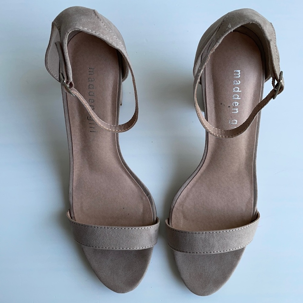 Madden Girl Beella heels in Blush Fab size 8.5